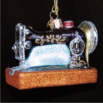 Sewing Machine Christmas Ornament | Personalized Christmas Ornaments by Russell Rhodes