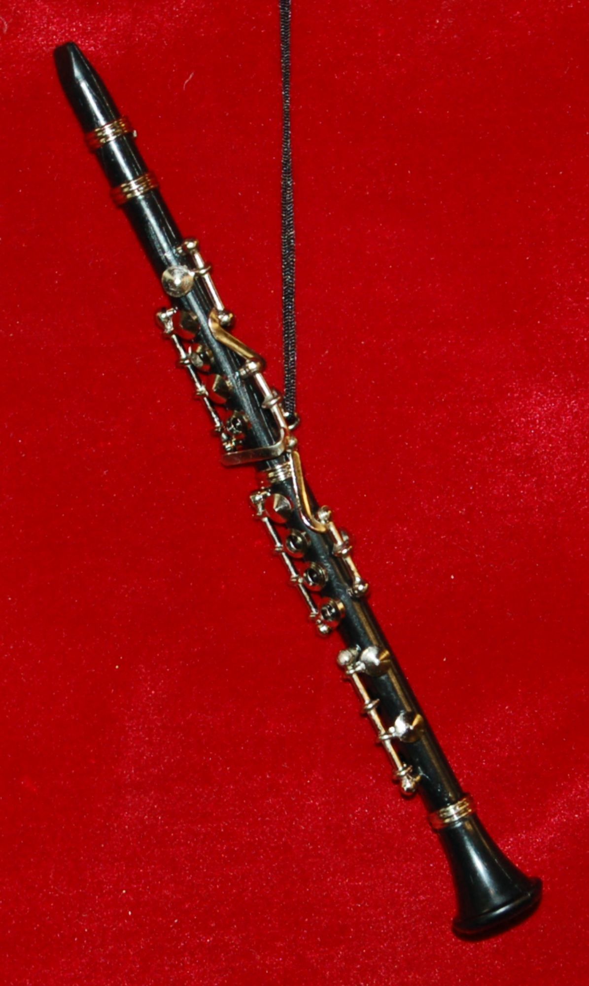 Clarinet Christmas Ornament Personalized by Russell Rhodes
