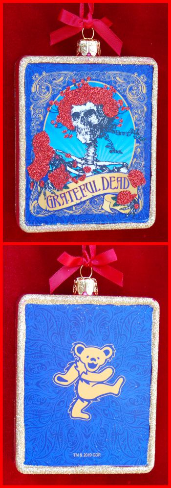 Grateful Dead Classics Christmas Ornament Personalized by RussellRhodes.com