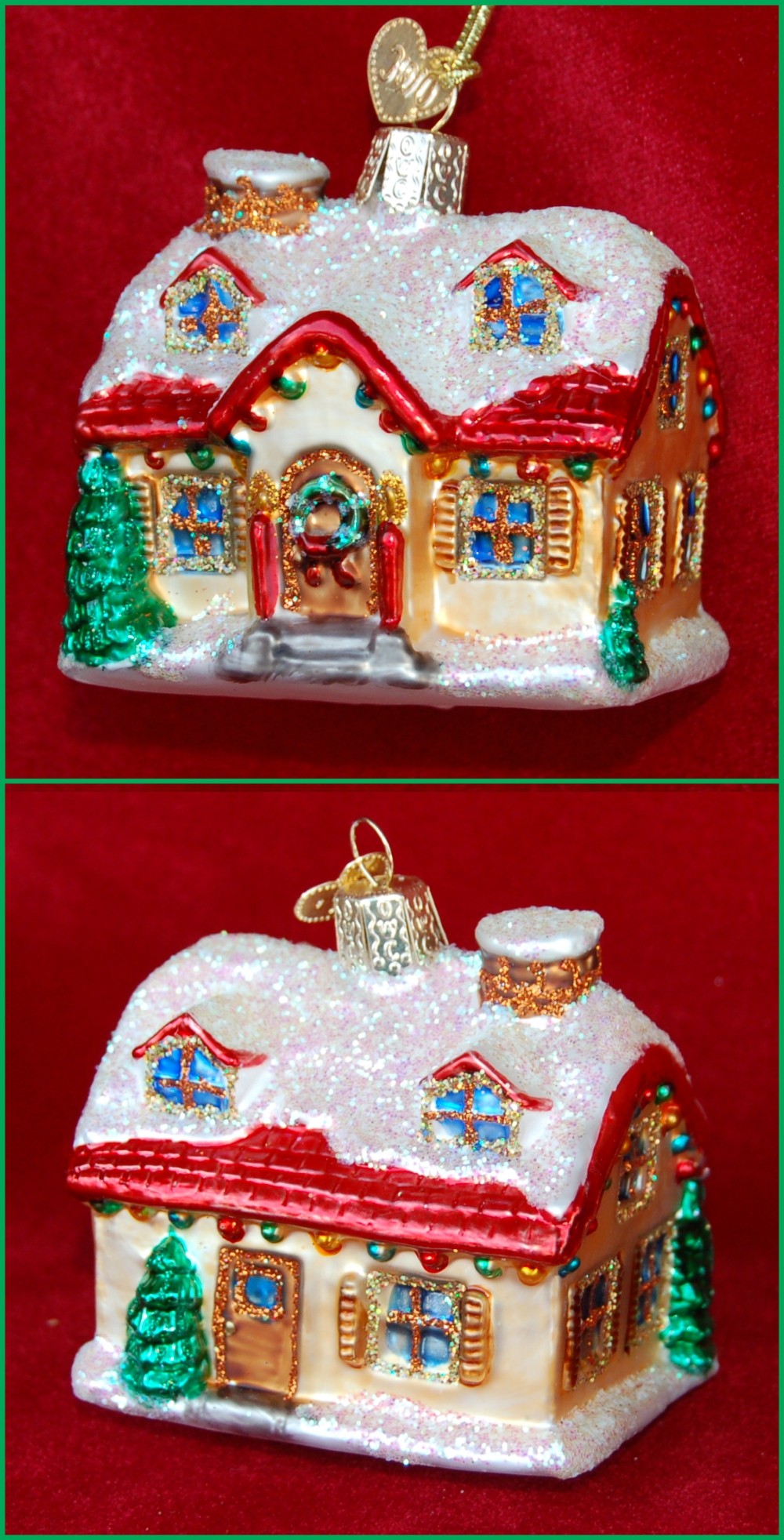 New Home for the Holiday Celebrations Christmas Ornament Personalized by RussellRhodes.com