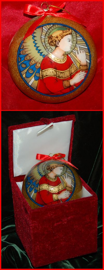 Divine Angel in Remembrance Christmas Ornament Personalized by RussellRhodes.com