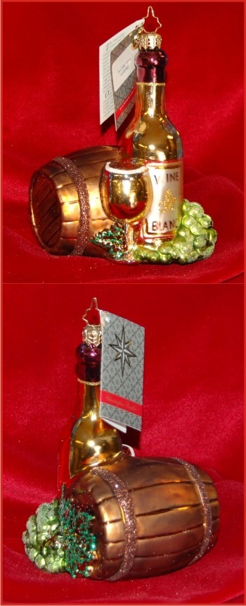 A Little Vino Radko Christmas Ornament Personalized by RussellRhodes.com