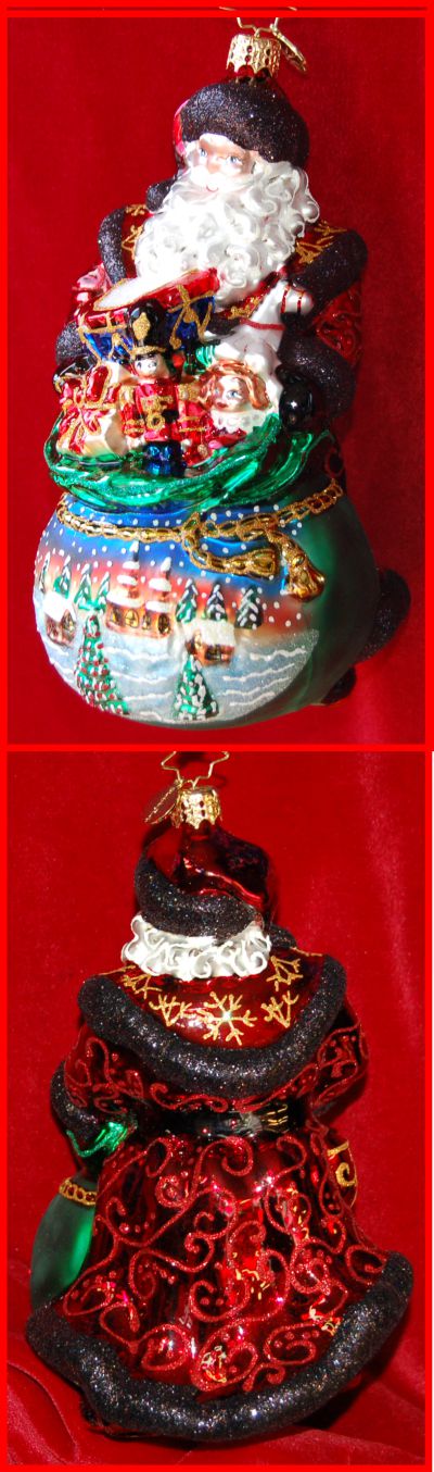 Delightful Delivery Christmas Ornament Personalized by Russell Rhodes