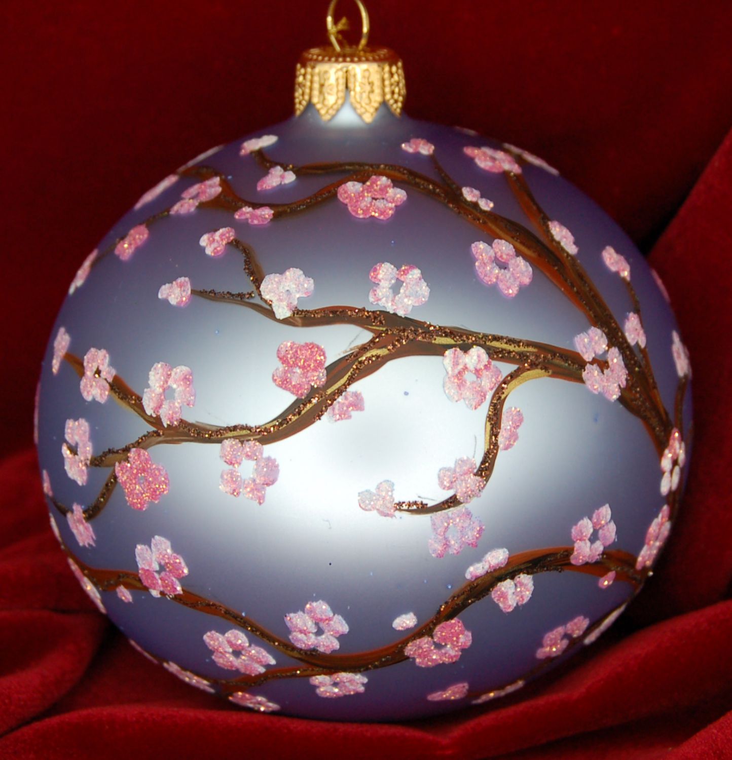 Spring in Japan Christmas Ornament Personalized by Russell Rhodes
