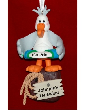 Pelican Gifts Pelican Christmas Ornaments Beach Wedding Favors for Guests Personalized Pelican Ornament 