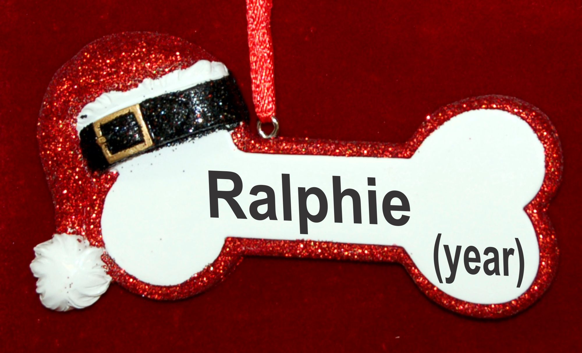 Dog Christmas Ornament Best of Friends Personalized by RussellRhodes.com