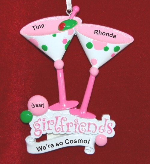 Adult Best Friends Christmas Ornament Personalized by RussellRhodes.com