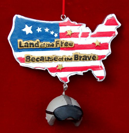 Armed Forces Christmas Ornament Personalized by RussellRhodes.com