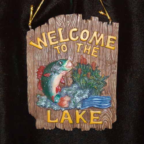 Lake & Recreation Christmas Ornament Personalized by RussellRhodes.com