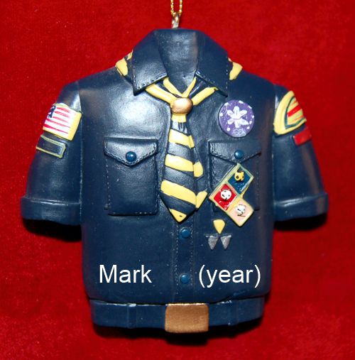 Cub Scout Christmas Ornament Personalized by RussellRhodes.com