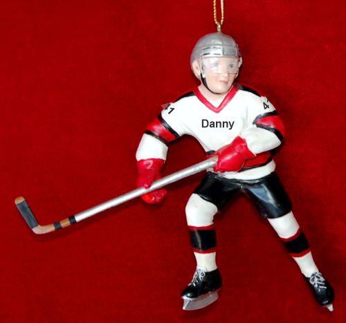 Ice Hockey Christmas Ornament 3D Personalized by RussellRhodes.com