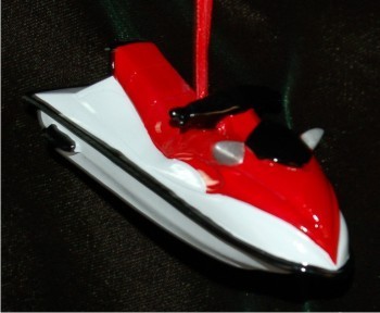 Personal Watercraft Christmas Ornament Personalized by Russell Rhodes