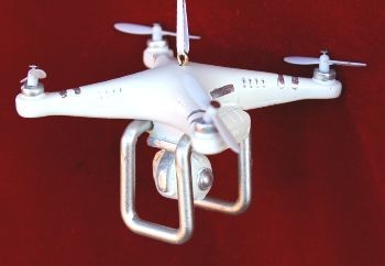 Eye in the Sky Drone Christmas Ornament Personalized by RussellRhodes.com
