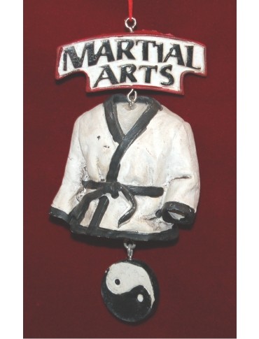 Martial Arts Attire Christmas Ornament Personalized by Russell Rhodes