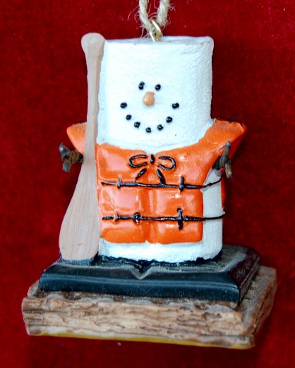 Canoe Christmas Ornament S'Mores Personalized by RussellRhodes.com