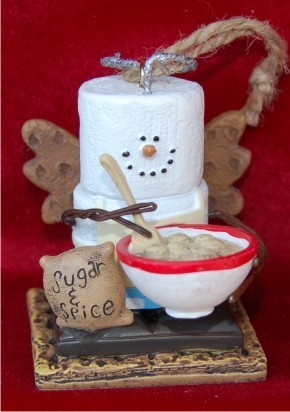 S'Mores Sugar N' Spice Christmas Ornament Personalized by RussellRhodes.com