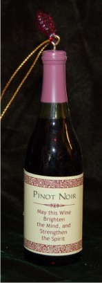 Pinot Noir for Lovers of Fine Wine Christmas Ornament Personalized by RussellRhodes.com