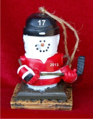 S'Mores Hockey Christmas Ornament Personalized by Russell Rhodes