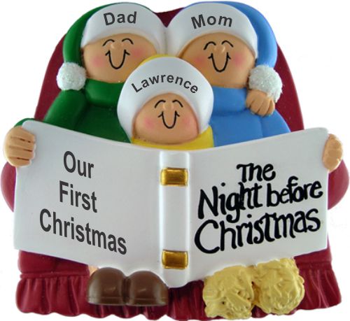 Our First Christmas Ornament Night Before Xmas Personalized by RussellRhodes.com