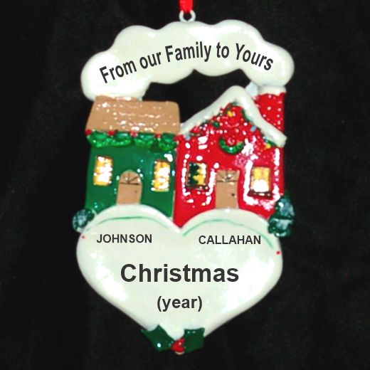 Good Neighbors Christmas Ornament Personalized by RussellRhodes.com