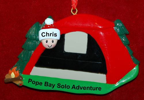 Camping Christmas Ornament My Adventure Personalized by RussellRhodes.com