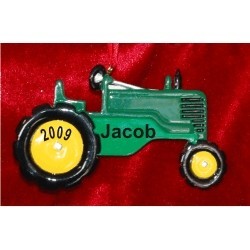 Mile High Tractor Christmas Ornament Personalized by RussellRhodes.com