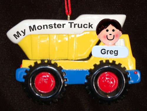 Monster Truck Ornament Personalized by RussellRhodes.com