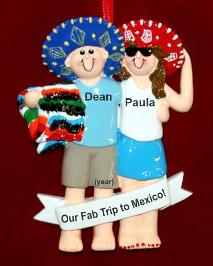 Travel Christmas Ornament South of the Border Personalized by RussellRhodes.com