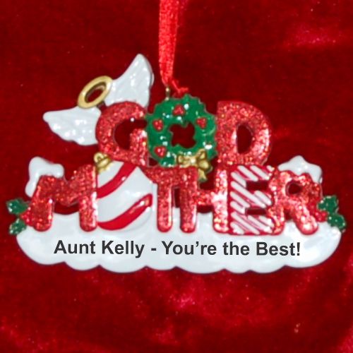 Godmother Christmas Ornament Personalized by RussellRhodes.com