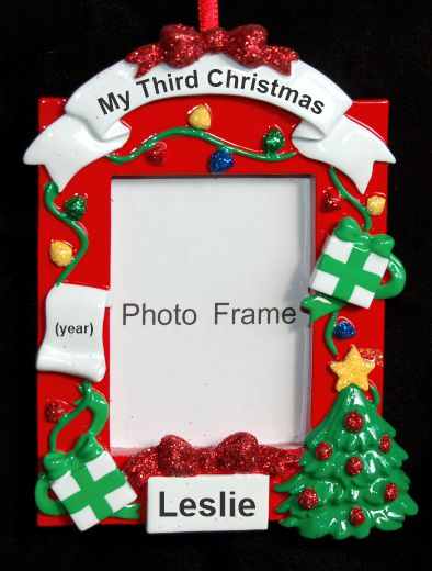 Photo Frame Christmas Ornament Christmas Celebrations  Personalized by RussellRhodes.com