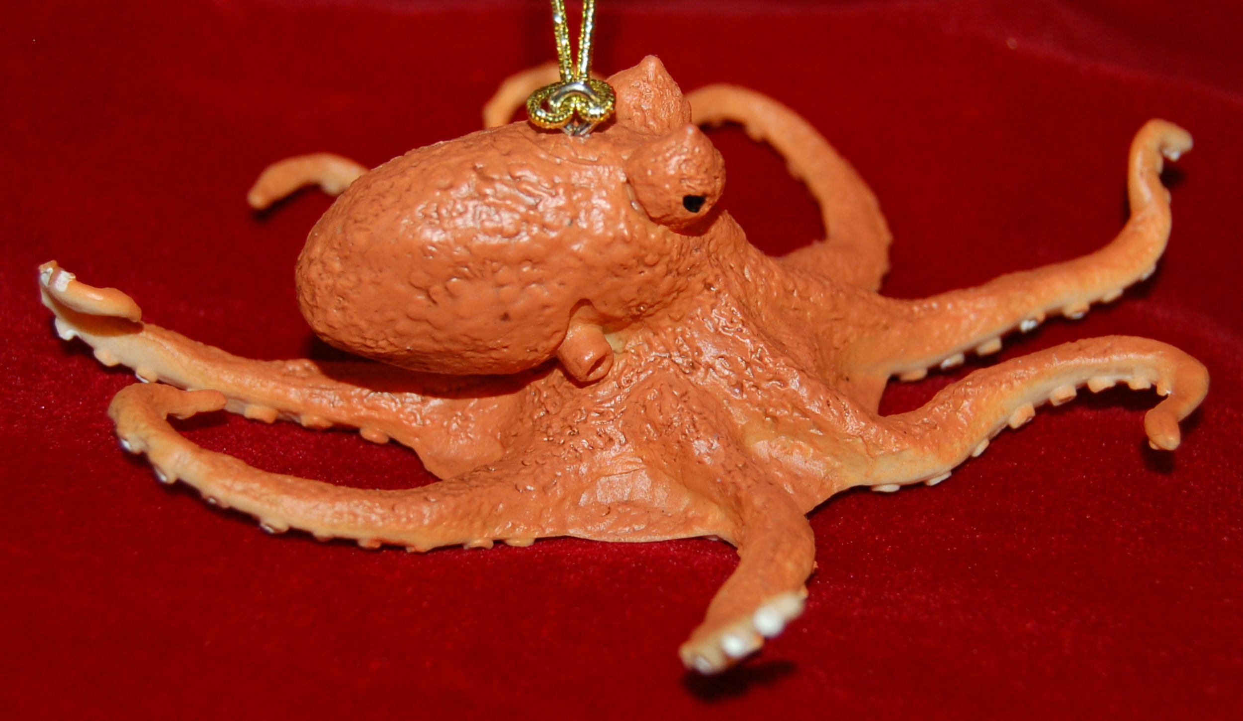 Octopus Christmas Ornament by Russell Rhodes