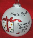Very Special Uncle Ornament Personalized Christmas Gift Personalized by Russell Rhodes