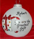 Very Special Son Ornament Personalized Christmas Gift Personalized by Russell Rhodes