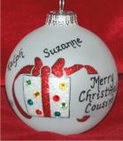 Very Special Cousins (up to four) Ornament Personalized Christmas Gift Personalized by RussellRhodes.com