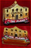 The Alamo Christmas Ornament Polish Glass Personalized by RussellRhodes.com