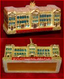 Buckingham Palace Christmas Ornament Polish Glass Personalized by Russell Rhodes