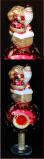 Santa's Coming Celebration Finial Christmas Ornament Personalized by Russell Rhodes