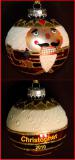 Nutcracker Fun Glass Christmas Ornament Personalized by Russell Rhodes