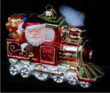 Polish Christmas Train Christmas Ornament Personalized by Russell Rhodes