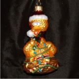 Big Bird Glass Christmas Ornament Personalized by Russell Rhodes
