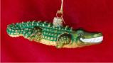 Alligator Christmas Ornament Personalized by Russell Rhodes