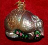 Armadillo Christmas Ornament Personalized by Russell Rhodes