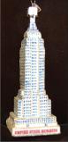 Empire State Building Glass Ornament Personalized by Russell Rhodes