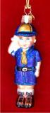 Lil' Scout Christmas Ornament Personalized by Russell Rhodes