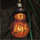 Jack of the Clan O'Lantern Glass Christmas Ornament Personalized by Russell Rhodes