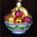 Fruit Bowl Christmas Ornament Personalized by Russell Rhodes