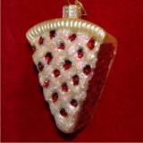 All-American Cherry Pie Christmas Ornament Personalized by Russell Rhodes