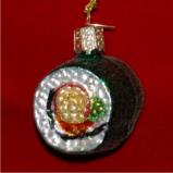 Sushi Glass Christmas Ornament Personalized by Russell Rhodes