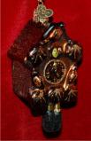 Black Forest Cuckoo Clock Christmas Ornament Personalized by RussellRhodes.com