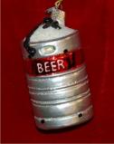 Kegger Party Christmas Ornament Personalized by Russell Rhodes